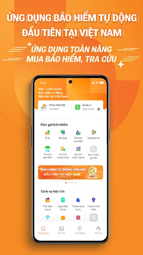 ดาวน์โหลด DIIN – Bảo hiểm 24/7 ล่าสุด – ซื้อประกันภัยง่ายเพียง 3 ขั้นตอน - Screenshot 1