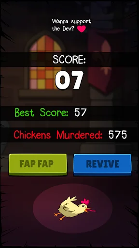 ดาวน์โหลด Fap Fap Chicken – Tsunami เวอร์ชันล่าสุด – เกมไก่สุดฮาฟรี - Screenshot 3