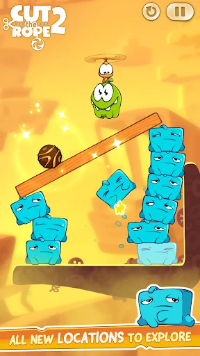 ดาวน์โหลด Cut the Rope 2 ล่าสุด – ผจญภัยสุดหรรษากับ Om Nom ฟรี - Screenshot 18