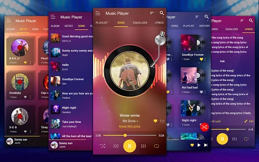 ดาวน์โหลด Music Player – MP3 Player ล่าสุด – ฟังเพลงคุณภาพสูงฟรี - Screenshot 4