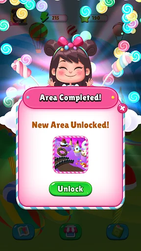 ดาวน์โหลด Sweet Merge Land เวอร์ชันล่าสุด – เกมผจญภัยไขปริศนาขนมหวานฟรี - Screenshot 3