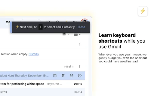 ดาวน์โหลด CMDK สำหรับ Gmail – ปรับแต่งคีย์ลัดและฟีเจอร์อัจฉริยะล่าสุด - Screenshot 4