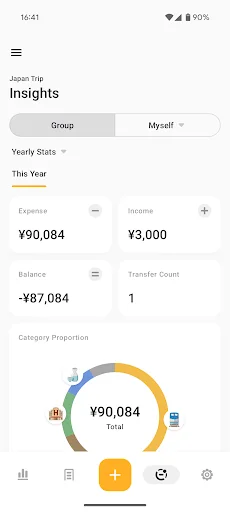 ดาวน์โหลด Bill Bear ล่าสุด – จัดการค่าใช้จ่ายร่วมกันได้ง่ายๆ ฟรี - Screenshot 3