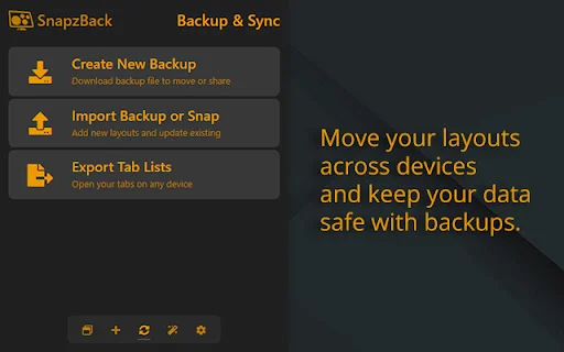 ดาวน์โหลด SnapzBack Layout Manager – จัดระเบียบหน้าต่าง Chrome ฟรี - Screenshot 5