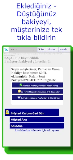 ดาวน์โหลด Kerrat – Veresiye Defteri Cari ล่าสุด – จัดการบัญชีลูกหนี้ฟรี - Screenshot 4