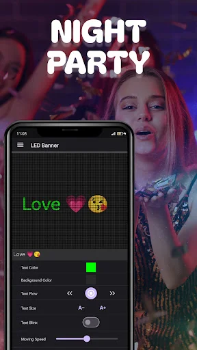 ดาวน์โหลด LED Banner – LED Scroller ล่าสุด – ป้ายไฟวิ่งสุดล้ำ ฟรี! - Screenshot 9
