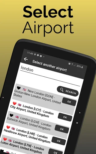 ดาวน์โหลด Leeds Bradford Airport Flights ล่าสุด – เช็คเที่ยวบินเรียลไทม์ฟรี - Screenshot 15
