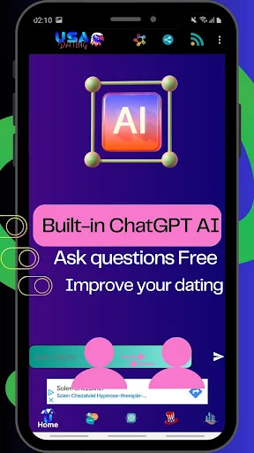 ดาวน์โหลด USA Dating ล่าสุด – พบรักแท้จากสหรัฐฯ ถึงปารีส ฟรี - Screenshot 11