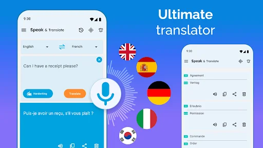 ดาวน์โหลด Speak and Translate Languages ล่าสุด – แอปแปลภาษาฟรี - Screenshot 7