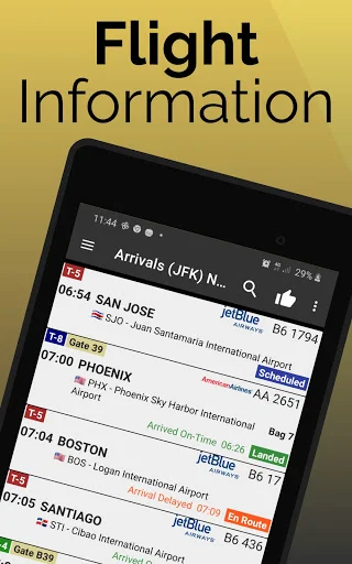 ดาวน์โหลด Bristol Airport Flight Info ล่าสุด – ตรวจสอบเที่ยวบินฟรี - Screenshot 7