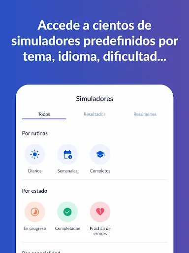ดาวน์โหลด Gliamediq: Simulador ENARM ล่าสุด – ตัวช่วยสอบแพทย์ฟรี - Screenshot 12