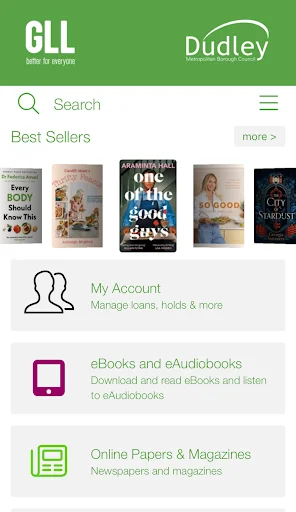 ดาวน์โหลด Dudley Libraries ล่าสุด – จัดการหนังสือและยืมคืนง่ายๆ บนมือถือ - Screenshot 1