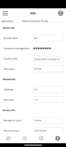 ดาวน์โหลด Virtual Loop ล่าสุด – ตั้งค่าเซนเซอร์ OPTEX OVS-02 ฟรี - Screenshot 12