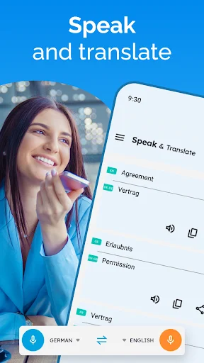 ดาวน์โหลด Speak and Translate Languages ล่าสุด – แอปแปลภาษาฟรี - Screenshot 9