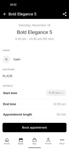 ดาวน์โหลด BLADE Oman ล่าสุด – จองคิวตัดผมออนไลน์ สะดวก รวดเร็ว ฟรี - Screenshot 3