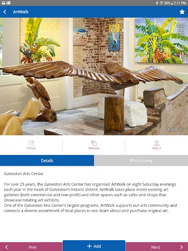 ดาวน์โหลด Visit Galveston เวอร์ชันล่าสุด – คู่มือท่องเที่ยวเกาะแบบครบวงจร - Screenshot 10