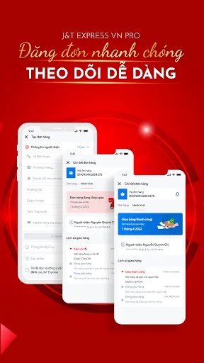 ดาวน์โหลด J&T Express VN Pro ล่าสุด – แอปจัดส่งพัสดุสำหรับมืออาชีพ - Screenshot 3