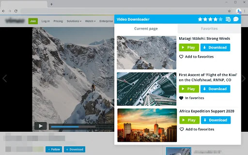 ดาวน์โหลดวิดีโอจาก Vimeo ฟรี – ตัวช่วยดาวน์โหลดวิดีโอที่เร็วที่สุด - Screenshot 2