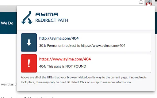 ดาวน์โหลด Redirect Path ล่าสุด – ตรวจสอบ HTTP Header และ Redirect ฟรี - Screenshot 3