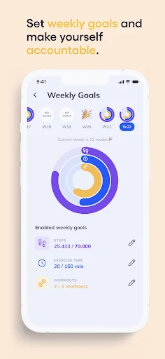 ดาวน์โหลด Beefit Tracker ล่าสุด – แอปติดตามสุขภาพอัตโนมัติฟรี - Screenshot 4