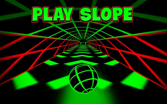 Slope Unblocked Game ดาวน์โหลดฟรี – เกมวิ่ง 3D สุดมันส์บนเบราว์เซอร์ - Screenshot 1