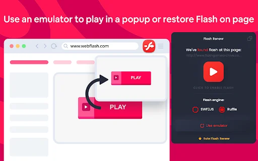 Flash Player Enable: เล่นเกม Flash และดูแอนิเมชันได้ง่ายๆ บน Chrome - Screenshot 3