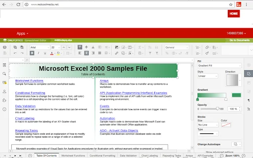 ดาวน์โหลด OfficeWork ฟรี – โปรแกรมจัดการเอกสาร DOC, XLS, PPT ออนไลน์ - Screenshot 2