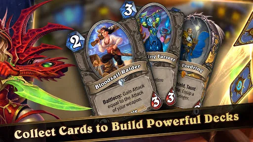 ดาวน์โหลด Hearthstone ล่าสุด – เกมการ์ดวางแผนสุดมันส์ เล่นฟรีบนมือถือ - Screenshot 4