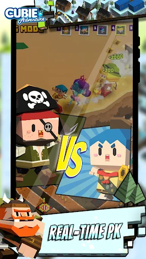ดาวน์โหลด Cubie Adventure World ล่าสุด – เกมวิ่งผจญภัยสุดน่ารักเล่นฟรี - Screenshot 4