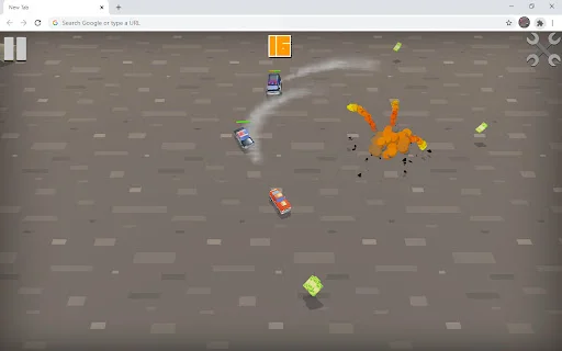 ดาวน์โหลด Endless Car Chase Game ฟรี – เกมขับรถไล่ล่าสุดมันส์บน Chrome - Screenshot 1