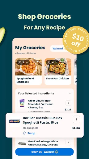 ดาวน์โหลด SideChef สูตรอาหารและวางแผนมื้ออาหาร – ผู้ช่วยทำอาหารอัจฉริยะ - Screenshot 20