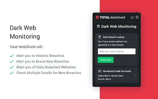 ดาวน์โหลด Total WebShield สำหรับ Chrome – ป้องกันไวรัสและมัลแวร์ฟรี - Screenshot 4