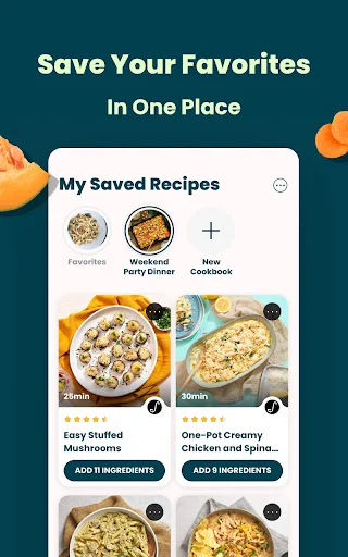 ดาวน์โหลด SideChef สูตรอาหารและวางแผนมื้ออาหาร – ผู้ช่วยทำอาหารอัจฉริยะ - Screenshot 15