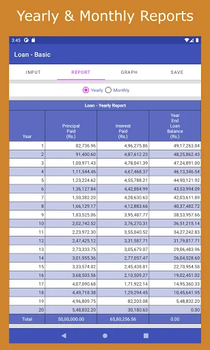 ดาวน์โหลด Financial Calculator India ล่าสุด – เครื่องมือคำนวณการเงินครบวงจร - Screenshot 12