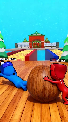 ดาวน์โหลด Snow Race 3D™ ล่าสุด – เกมแข่งรถหิมะสุดมันส์ฟรี - Screenshot 3