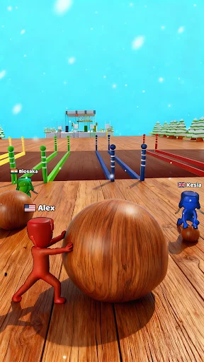 ดาวน์โหลด Snow Race 3D™ ล่าสุด – เกมแข่งรถหิมะสุดมันส์ฟรี - Screenshot 13