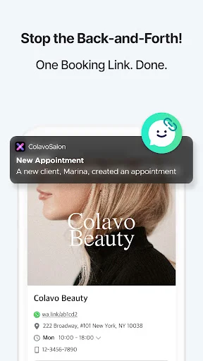 ดาวน์โหลด COLAVOSALON แอปจัดการร้านทำผมสำหรับช่างอิสระ ใช้งานง่ายที่สุด - Screenshot 4