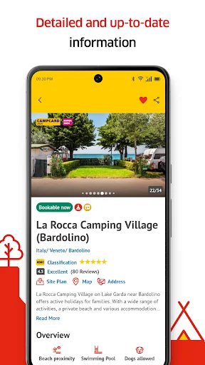 ดาวน์โหลด PiNCAMP Camping by ADAC ล่าสุด – ค้นหาและจองจุดกางเต็นท์ที่ดีที่สุด - Screenshot 3