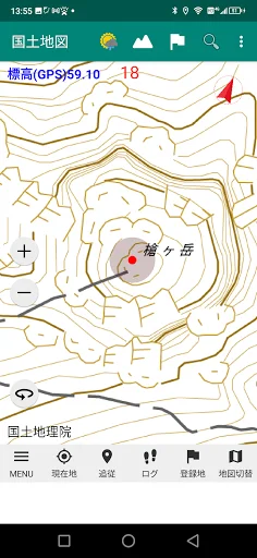 ดาวน์โหลดแอป登山地図 ล่าสุด – แผนที่ออฟไลน์สำหรับนักเดินป่าและสายลุย - Screenshot 2