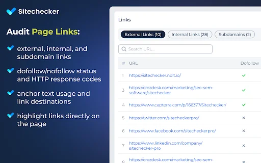 ดาวน์โหลด Website SEO Checker – เครื่องมือวิเคราะห์ SEO ฟรีที่ดีที่สุด - Screenshot 2