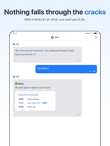 ดาวน์โหลด Meli AI: Your Personal AI ล่าสุด – ผู้ช่วยอัจฉริยะส่วนตัว - Screenshot 9