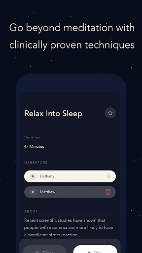 ดาวน์โหลด Pzizz – Sleep, Nap, Focus ล่าสุด – ตัวช่วยนอนหลับและทำสมาธิฟรี - Screenshot 6