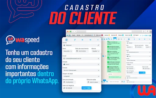 ดาวน์โหลด WaSpeed – เครื่องมือ CRM สำหรับ WhatsApp Web ที่ดีที่สุด - Screenshot 1