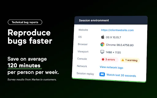 Marker.io: แจ้ง Bug เว็บไซต์ผ่านเบราว์เซอร์ได้ง่ายขึ้น รองรับ Jira และ Trello - Screenshot 2