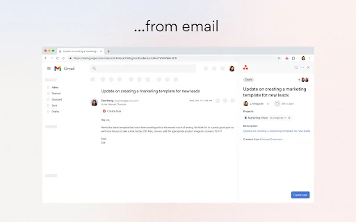 ดาวน์โหลด Asana Chrome Extension ล่าสุด – จัดการงานของคุณได้ทุกที่ฟรี - Screenshot 2