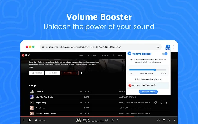 ดาวน์โหลด Volume Booster ล่าสุด – เพิ่มเสียงลำโพงสูงสุด 600% ฟรี - Screenshot 1