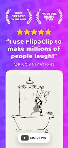 ดาวน์โหลด FlipaClip ล่าสุด – สร้างแอนิเมชัน 2D ง่ายๆ บนมือถือฟรี - Screenshot 6