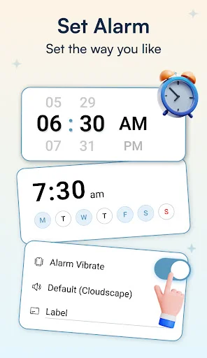 ดาวน์โหลด Clock Alarm ล่าสุด – ตั้งปลุกแม่นยำ จัดการเวลาได้ดีที่สุด - Screenshot 2
