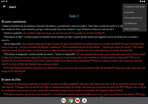 ดาวน์โหลด NBLA-Nueva Biblia d/L Américas ล่าสุด – แอปพระคัมภีร์ภาษาสเปนฟรี - Screenshot 16