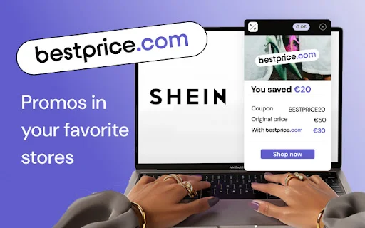 ดาวน์โหลด bestprice.com ส่วนขยายช้อปปิ้งออนไลน์ รับส่วนลดและเงินคืนฟรี - Screenshot 1